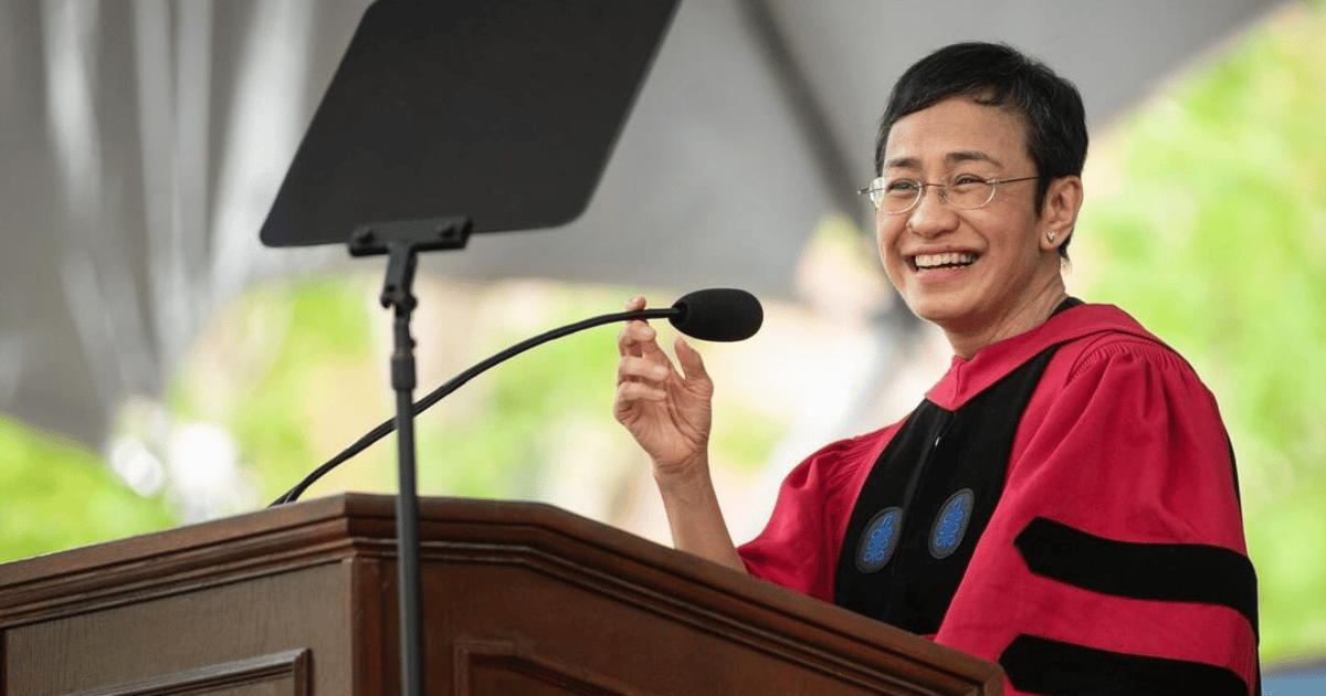 Maria Ressa stresses importance of fighting for truth in Harvard speech ...