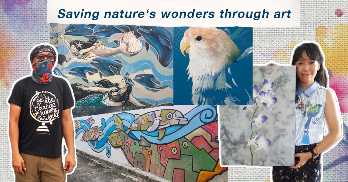Environmental artists strive to save endangered creatures one artwork ...