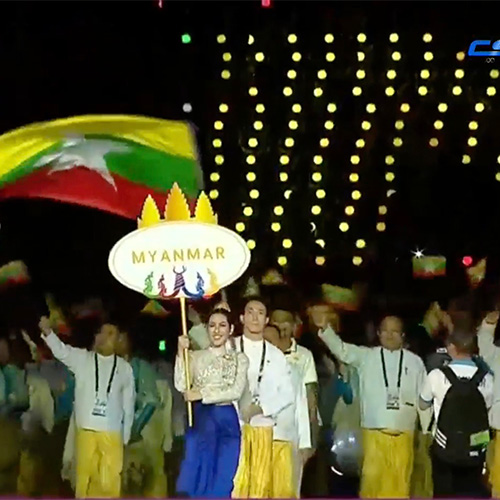 Spectacular stunt caps Southeast Asian Games Opening Ceremony for Cambodia  2023