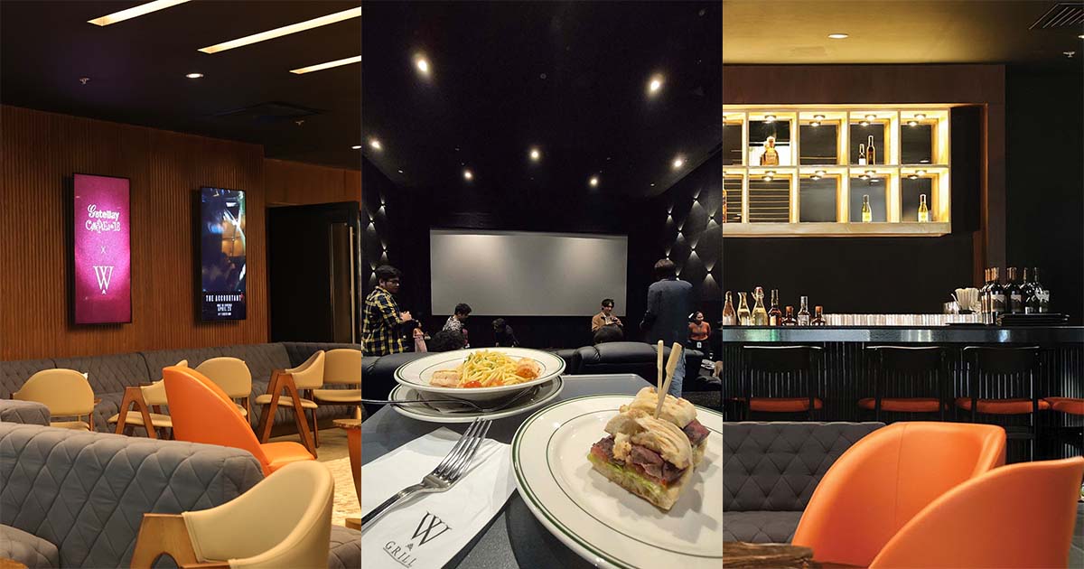 Wolfgang Premiere Lounge serves an elevated cinema experience at this mall