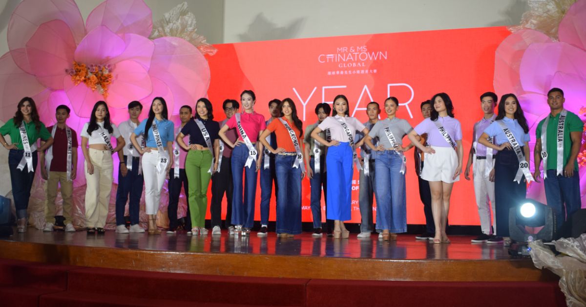 LOOK: Meet the 20 candidates of inaugural Mr. and Ms. Chinatown Global